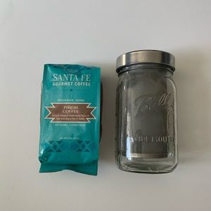Cold Brew Coffee Maker and Ground Coffee